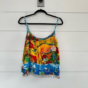 Surya Women’s Medium Beaded Tank Top Vintage